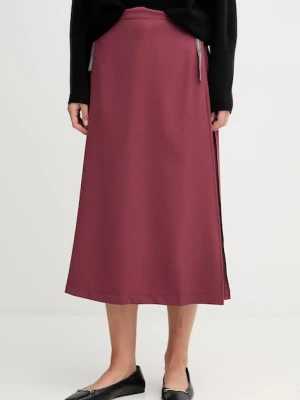 Colmar spódnica kolor bordowy maxi rozkloszowana 7306.2ZW