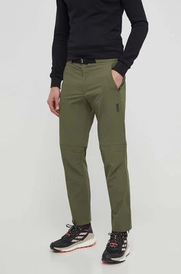 Colmar spodnie outdoorowe kolor zielony