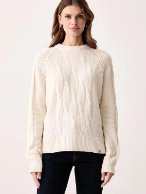 Colmar sweter damski z wełną beżowy