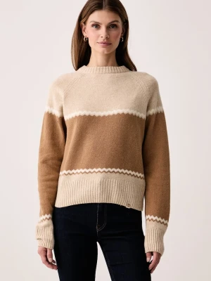 Colmar sweter damski z wełną beżowy