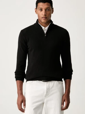 Colmar sweter męski z wełną czarny