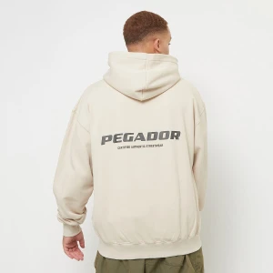 Pegador Colne Logo Oversized Sweat Jacket mężczyźni Bluzy beż rozmiar Odzież