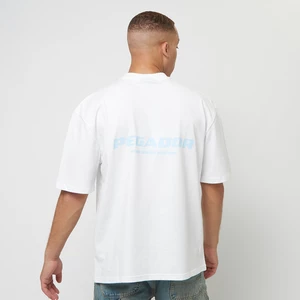 COLNE LOGO OVERSIZED TEE WHITE BABY BLUE, marki PegadorApparel, w kolorze Biały, rozmiar