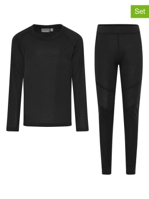 Color Kids 2-częściowy zestaw bielizny funkcyjnej w kolorze czarnym rozmiar: 116