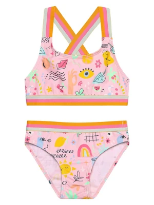 Color Kids Bikini w kolorze jasnoróżowym ze wzorem rozmiar: 128