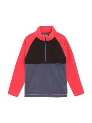 Color Kids Bluza polarowa w kolorze niebiesko-czarno-różowym rozmiar: 164