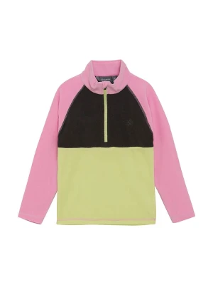 Color Kids Bluza polarowa w kolorze żółto-czarno-fioletowym rozmiar: 140
