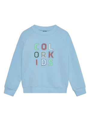 Color Kids Bluza w kolorze błękitnym rozmiar: 128