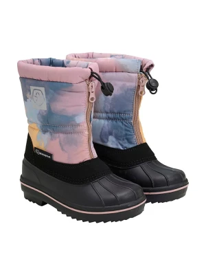 Color Kids Botki zimowe w kolorze jasnoróżowo-niebieskim rozmiar: 32