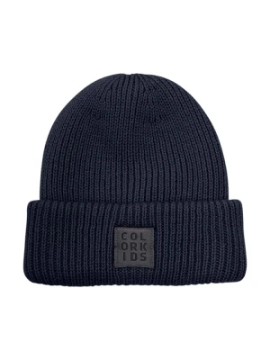 Color Kids Czapka beanie w kolorze granatowym rozmiar: 52 cm