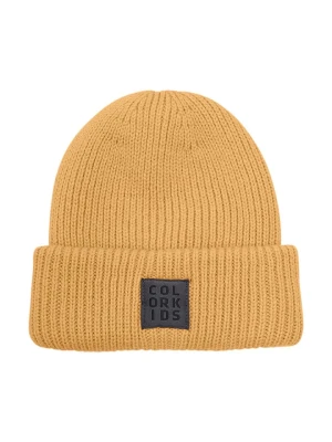 Color Kids Czapka beanie w kolorze żółtym rozmiar: 52 cm