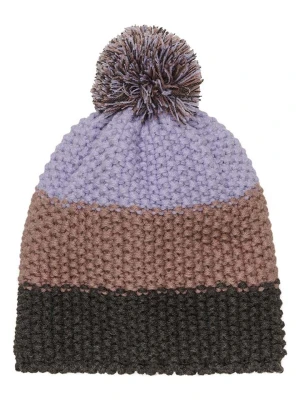 Color Kids Czapka w kolorze fioletowo-jasnobrązowo-brązowym rozmiar: 52 cm