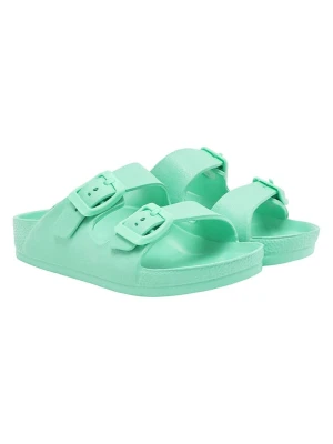Color Kids Klapki w kolorze jasnozielonym rozmiar: 27