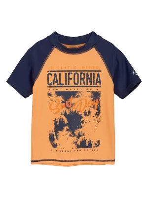 Color Kids Koszulka kąpielowa w kolorze granatowo-pomarańczowym rozmiar: 140