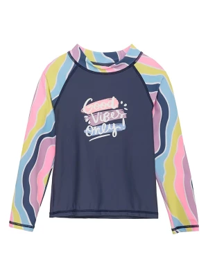 Color Kids Koszulka kąpielowa w kolorze granatowym ze wzorem rozmiar: 116