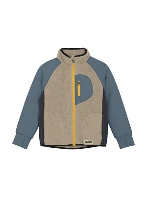 Color Kids Kurtka polarowa w kolorze beżowo-niebieskim rozmiar: 110