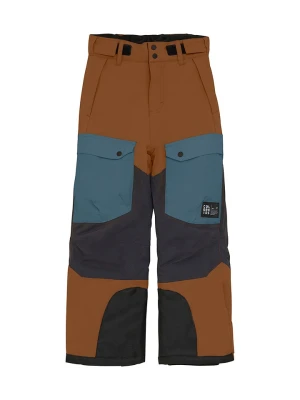 Color Kids Spodnie narciarskie w kolorze jasnobrązowym rozmiar: 110