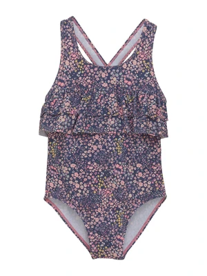 Color Kids Strój kąpielowy w kolorze granatowo-różowym rozmiar: 98