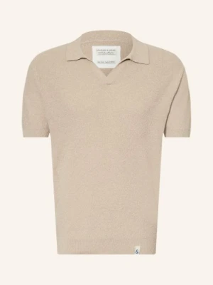 Colours & Sons Dzianinowa Koszulka Polo beige
