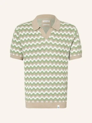 Colours & Sons Dzianinowa Koszulka Polo beige