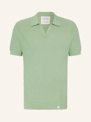 Colours & Sons Dzianinowa Koszulka Polo gruen