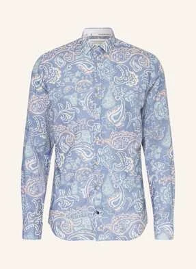 Colours & Sons Koszula Slim Fit blau