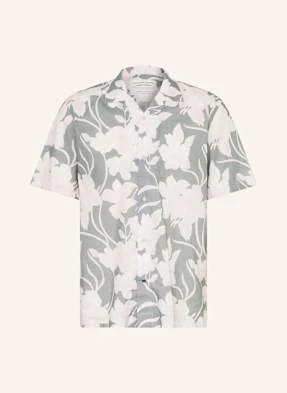 Colours & Sons Koszula Z Klapami Relaxed Fit gruen