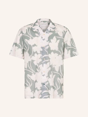 Colours & Sons Koszula Z Klapami Relaxed Fit gruen