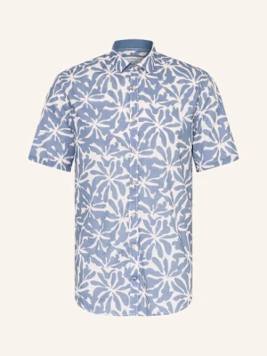 Colours & Sons Koszula Z Krótkim Rękawem Comfort Fit blau