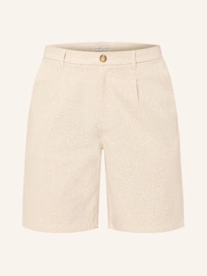 Colours & Sons Szorty Chinosy Z Lnem beige