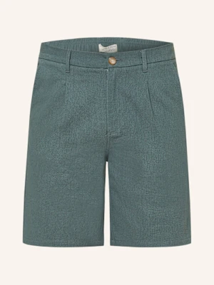 Colours & Sons Szorty Chinosy Z Lnem gruen