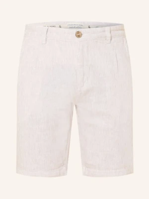 Colours & Sons Szorty Z Lnu beige