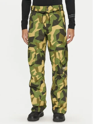 Colourwear Spodnie narciarskie Flight Pants 7010300 Zielony Regular Fit