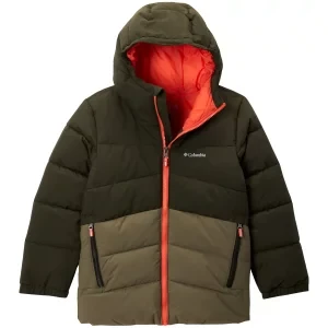 Columbia Arctic Blas II Jacket 2089721367, Dla dzieci, Czarne, kurtki, nylon, rozmiar: S