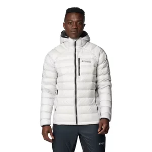 Columbia Arctic Crest Down Hooded Jacket 2088774043, Męskie, Szare, kurtki, nylon, rozmiar: L