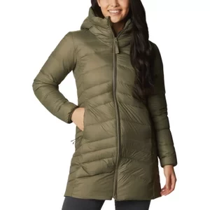 Columbia Autumn Park Down Mid Jacket 1930223397, Damskie, Zielone, kurtki, nylon, rozmiar: S