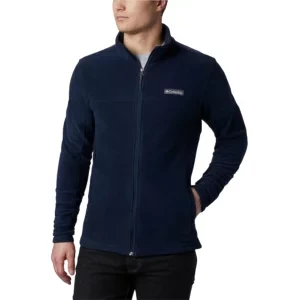 Columbia Basin Trail III Full Zip Fleece 1907753464, Męskie, Granatowe, polary, poliester, rozmiar: M