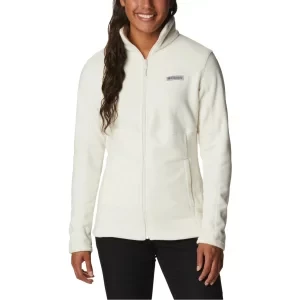 Columbia Basin Trail III Full Zip Fleece 1938041191, Damskie, Białe, polary, poliester, rozmiar: M