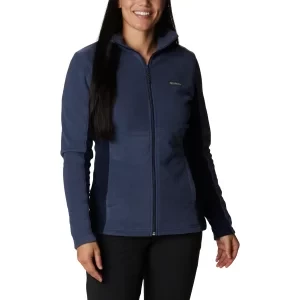 Columbia Basin Trail III Full Zip Fleece 1938041466, Damskie, Granatowe, polary, poliester, rozmiar: M