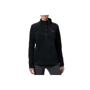 Columbia Benton Springs 1/2 Snap Pullover 1860991010, Damskie, Czarne, polary, poliester, rozmiar: M