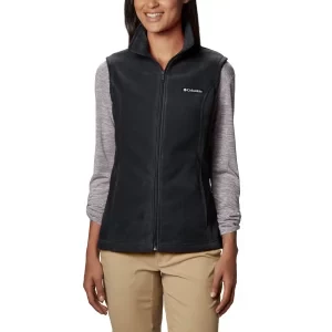 Columbia Benton Springs Fleece Vest 1372121010, Damskie, Czarne, bezrękawniki, poliester, rozmiar: L