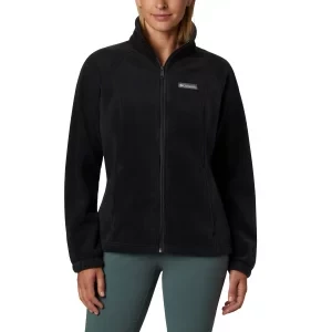 Columbia Benton Springs Full Zip Fleece 1372111010, Damskie, Czarne, polary, poliester, rozmiar: L