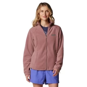 Columbia Benton Springs Full Zip Fleece 1372111609, Damskie, Brązowe, polary, poliester, rozmiar: S