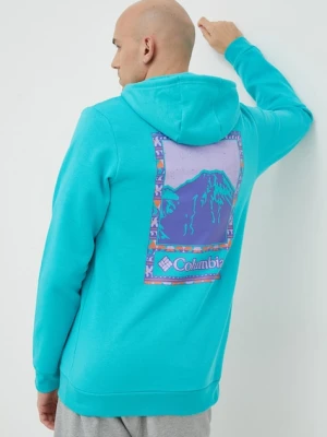 Columbia bluza turkusowy