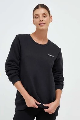 Columbia bluza damska kolor czarny z aplikacją