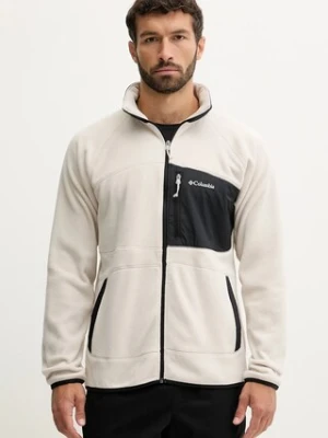 Columbia bluza Fast Trek męska kolor beżowy gładka 2135691