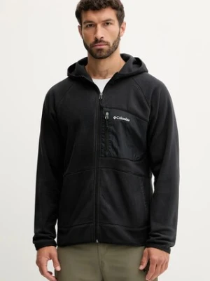 Columbia bluza Fast Trek męska kolor czarny gładka 2135701