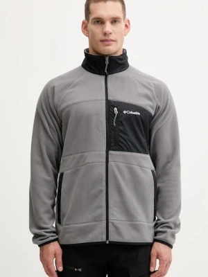 Columbia bluza Fast Trek męska kolor szary gładka 2135691