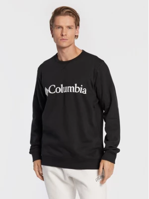 Columbia Bluza Logo Fleece Crew 1884931 Czarny Regular Fit