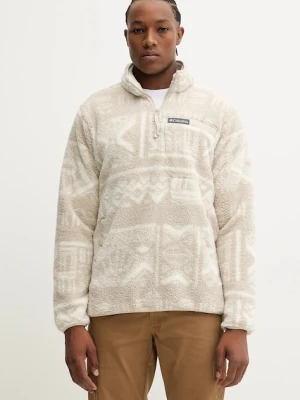 Columbia bluza outdoorowa Rugged Ridge męska kolor beżowy wzorzysta 2135471